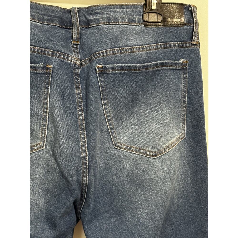 Extreme High-Rise Distressed Classic Five Pocket Skinny Jeans by !iT Kimmie - Picture 5 of 8